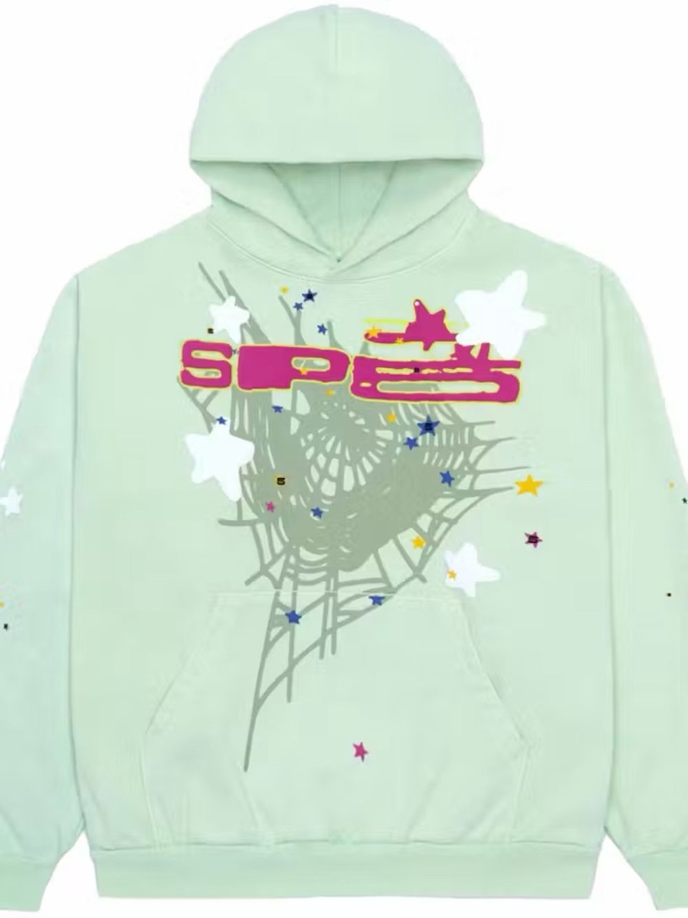 Sp5der Web Hoodie Mint